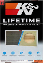 Load image into Gallery viewer, K&amp;N Engineering HVAC Filter 16 x 24 x 1 - Reusable Washable Pleated Synthetic Air Filter