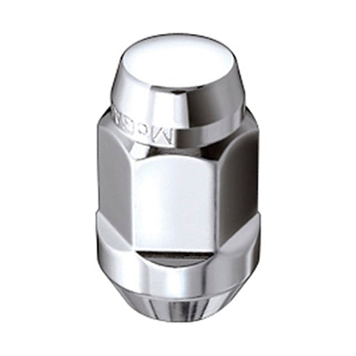 McGard Chrome Bulge Cone Seat Lug Nut Set M12 x 1.5 Thread - 4 Pack