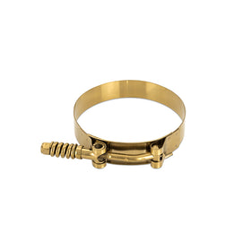 Mishimoto 3-Inch Stainless Steel Constant Tension T-Bolt Clamp, Gold – MMCLAMP-3TGD