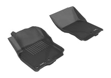 Load image into Gallery viewer, 3D MAXpider KAGU Series Custom Fit All-Weather Floor Mats for Nissan Frontier (2005-2019) - Black