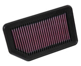 K&N Replacement Panel Air Filter for 2014 Honda City 1.5L * High-Flow, Reusable Engineering