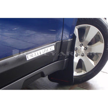 Load image into Gallery viewer, Rally Armor UR Series Mud Flaps for Subaru Outback 2010-2014 – Black with Red Logo, Durable Polyurethane Construction