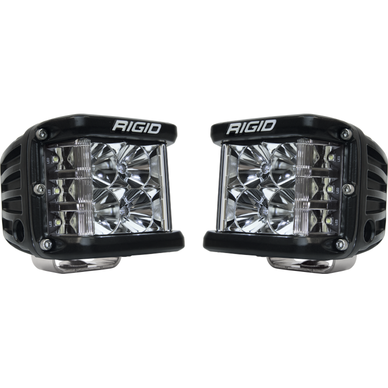 Rigid Industries D-SS PRO Dual-Side Shooter LED Pod Light Set in Black Housing