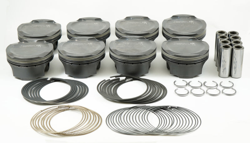 Mahle MS Piston Set for Ford 5.0L Coyote/Voodoo Engines – 304 CID, 3.640-inch Bore, 3.65-inch Stroke