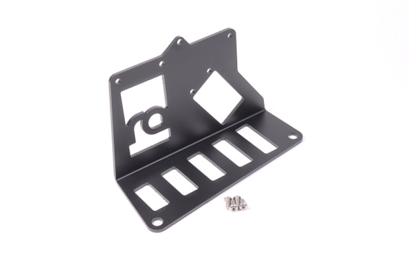 Radium Engineering Fuel Surge Tank Mounting Bracket - Universal Angled Mount for Automotive Applications