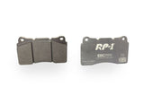 EBC Racing RP-1 Front Race Brake Pads for 2005-2013 Mitsubishi Lancer and Ford Mustang - Part Number ebcDP81210RP1