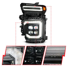 Load image into Gallery viewer, ANZO Z-Series Full LED Projector Headlight for Chevy Silverado 2500/3500 2020-2023 Driver Side