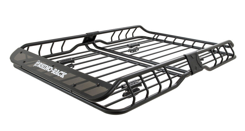 Rhino-Rack XTray Large Roof Mount Vehicle Basket with Wind Deflector - Model RHRRMCB02