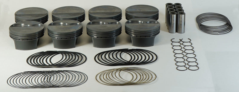 Mahle MS Piston Set for GM LS 403ci with 4.005in Bore, 4in Stroke, and 6.125in Rod