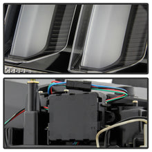 Load image into Gallery viewer, Spyder 05-09 Ford Mustang LED Tail Lights with White Light Bar - Black Finish