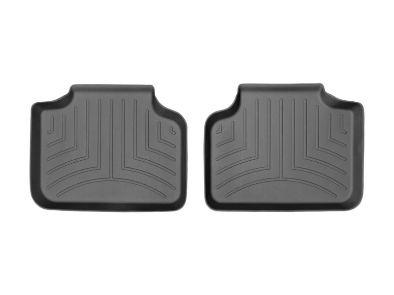 WeatherTech DigitalFit Rear FloorLiner for BMW X1 and X2 * Black, Part Number WET447482