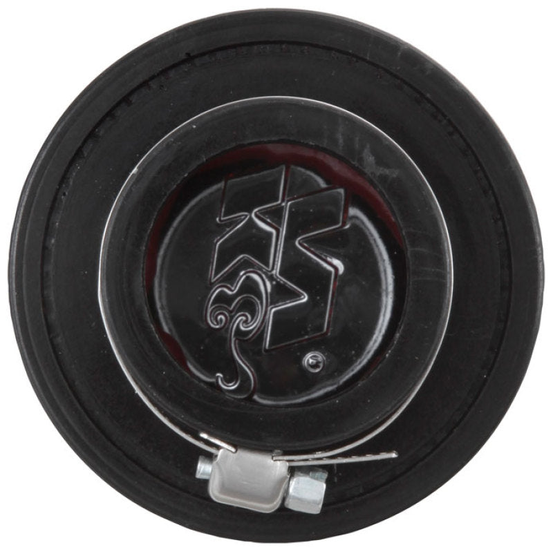 K&N Engineering 62-1460 Chrome Finish Rubber Base Crankcase Vent Filter, 1.5-inch Flange