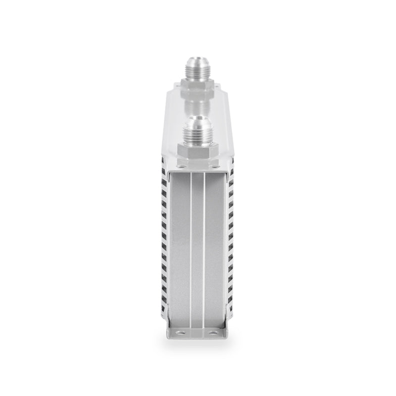 Mishimoto Universal 16-Row Oil Cooler - Silver for Engine Temperature Management