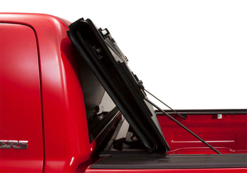 BAK FiberMax Hard Folding Truck Bed Cover for Toyota Tundra 6.5 ft Bed - Aluminum & Fiberglass Reinforced Polymer Surface