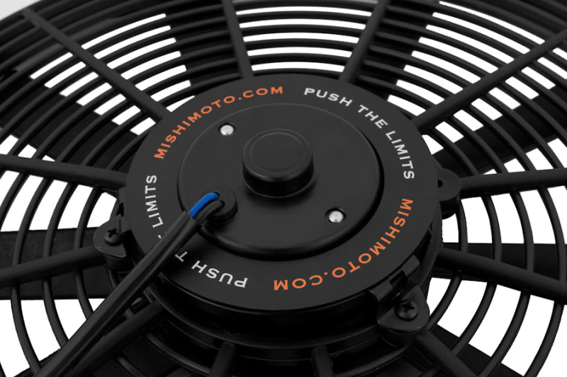 Mishimoto 16 Inch Electric Fan 12V - High-Flow Cooling Solution for Automotive Applications