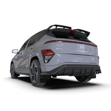 Load image into Gallery viewer, Rally Armor 24-25 Hyundai Kona N Line Black UR Mud Flap with Grey Logo, Part Number RALMF103-UR-BLK-GRY