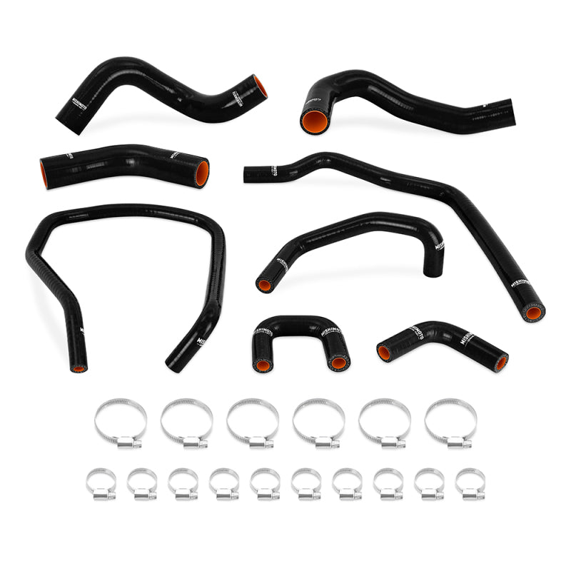Mishimoto Silicone Radiator and Heater Hose Kit for Nissan Titan 2004-2014, Part Number misMMHOSE-TTN-04BK