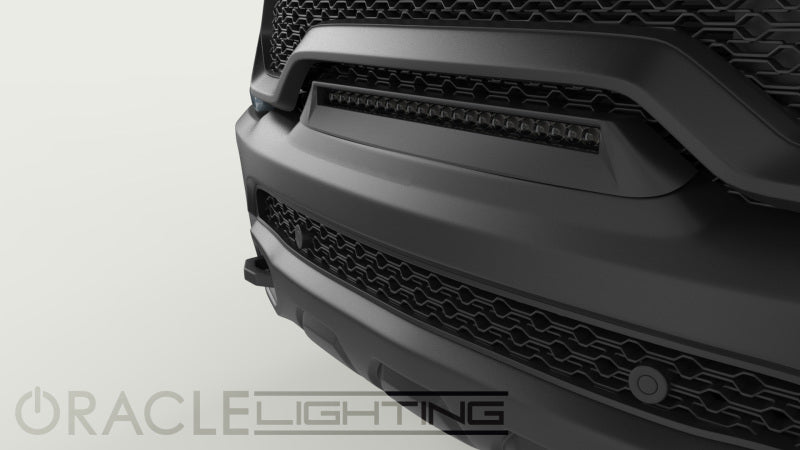 ORACLE Lighting 19-22 RAM Rebel/TRX Front Bumper Flush LED Light Bar System with White LEDs - Part Number ORL5885-001