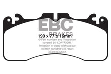 Load image into Gallery viewer, EBC Yellowstuff Front Brake Pads for Lexus LS460 and RC F * High-Performance Street and Track Use