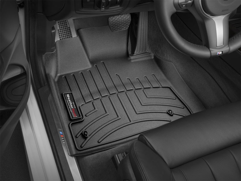 WeatherTech 14+ BMW X5 Front FloorLiner DigitalFit in Black for 2013-2015 Models