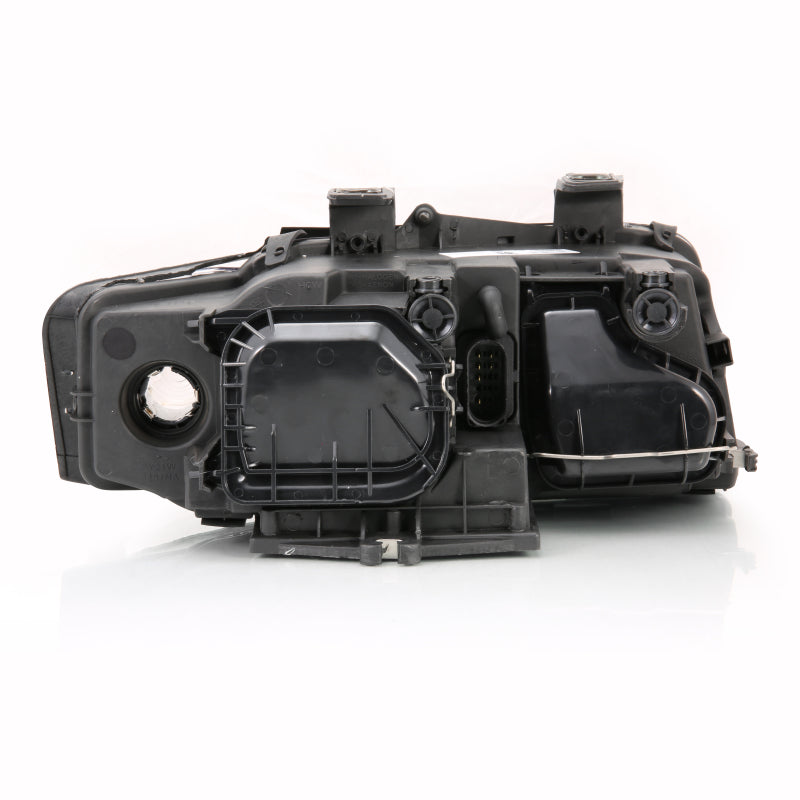 ANZO 2002-2005 Audi A4 Projector Headlight Set Black G2 Halogen - Pair
