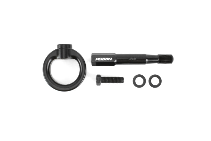 Perrin Performance Front Tow Hook Kit for Subaru WRX, STI, Crosstrek, and Impreza - Flat Black