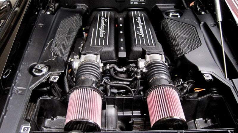 K&N Replacement High-Flow Air Filter for 09-15 Audi R8 5.2L V10 and Lamborghini Gallardo 5.2L V10