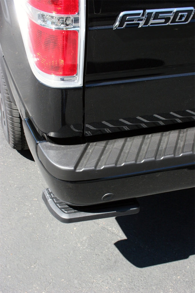 AMP Research BedStep Retractable Rear Bumper Access Step for 2006-2014 Ford F-150, Black