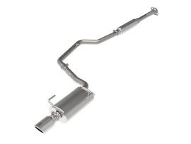aFe Power Takeda 2-1/4 Inch Stainless Steel Cat-Back Exhaust System with Polished Tip for Subaru Impreza 2012-2016