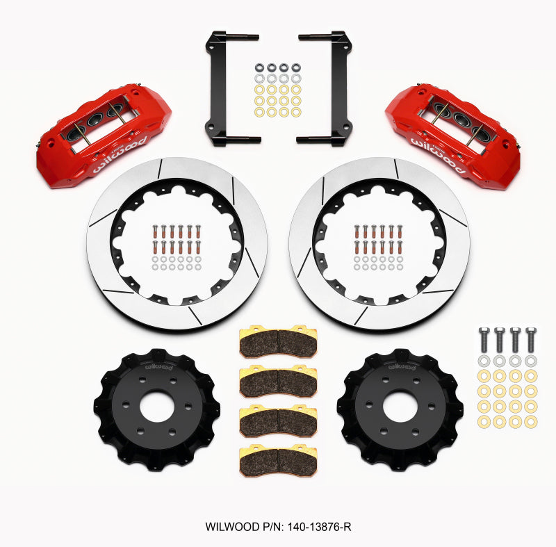 Wilwood TX6R Front Big Brake Kit for Chevrolet Tahoe 2008-2010 * 16-Inch Rotors with Radial Mount Six-Piston Calipers