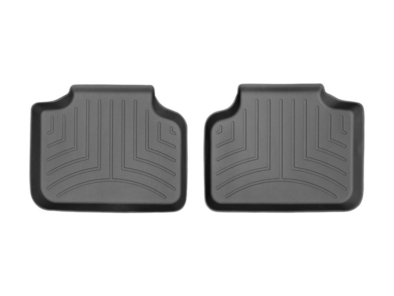 WeatherTech DigitalFit Rear FloorLiner for BMW X1 and X2 * Black, Part Number WET447482