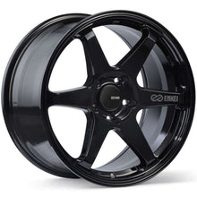 Load image into Gallery viewer, Enkei T6R 18x9.5 Inch Gloss Black Wheel with 45mm Offset, 5x120 Bolt Pattern – Part Number enk539-895-1245BK