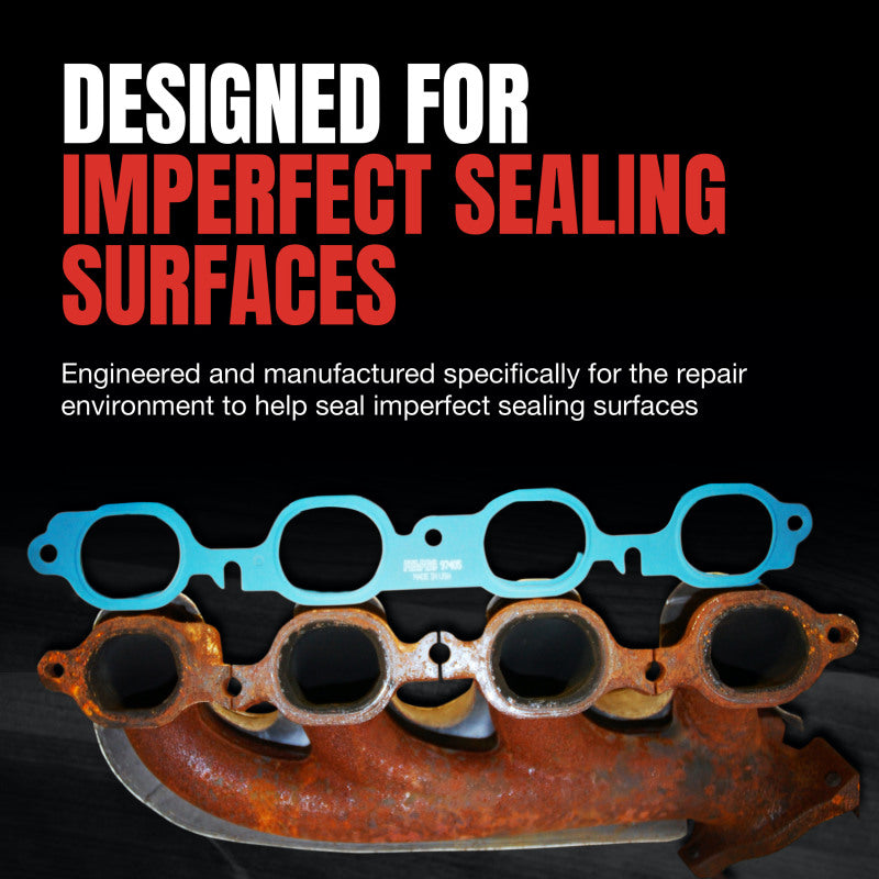 Fel-Pro 1497 Multi-Layer Steel Exhaust Manifold Gasket Set for Reliable High-Temperature Seals