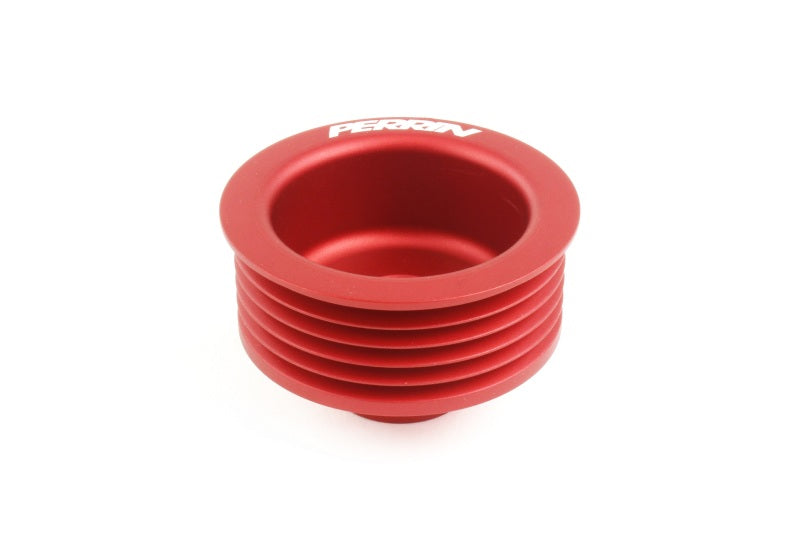 Perrin Performance Lightweight Alternator Pulley for Subaru WRX, Crosstrek, and FXT - Red (Part #perPSP-ENG-121RD)