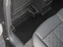 Load image into Gallery viewer, WeatherTech FloorLiner DigitalFit Rear Floor Mats Black for 2025 Audi A6 and S6 Sportback e-tron, Part 4419572