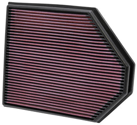 K&N Replacement Air Filter for 2011-2015 BMW X3 & X4 3.0L L6 * High-Flow, Washable, Reusable Performance Filter