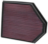 K&N Replacement Air Filter for 2011-2015 BMW X3 & X4 3.0L L6 * High-Flow, Washable, Reusable Performance Filter