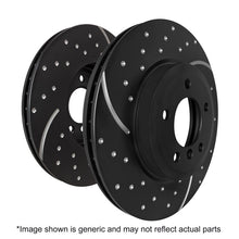 Load image into Gallery viewer, EBC 3GD Series Sport Slotted Front Rotors for Toyota Corolla and Pontiac Vibe (Part #ebcGD7110)