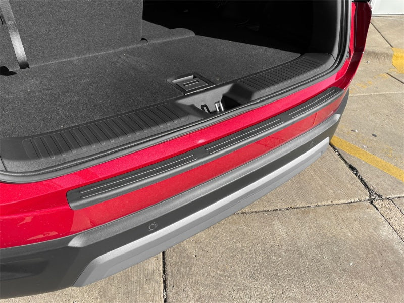WeatherTech 23-24 Honda Pilot BumperTopper in Black - Impact-Resistant Rear Bumper Protection
