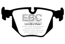 Load image into Gallery viewer, EBC Greenstuff 2000 Series Rear Brake Pads for BMW 8 Series (Part No. EBCDP2871)