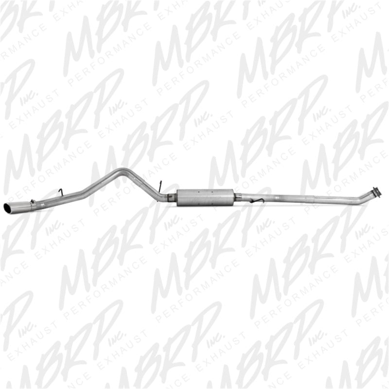 MBRP S5014AL Aluminized Steel Cat-Back Exhaust System for Chevrolet and GMC 1500 Trucks