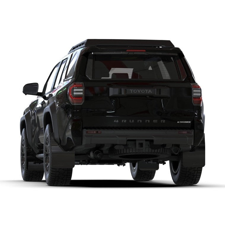 Rally Armor 2025+ Toyota 4Runner Black UR Mud Flap with Red Logo – Durable Polyurethane Protection