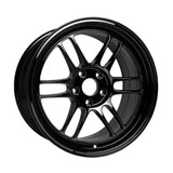Enkei RPF1 18x9.5 Inch Gloss Black Alloy Wheel with 5x114.3 Bolt Pattern and 15mm Offset