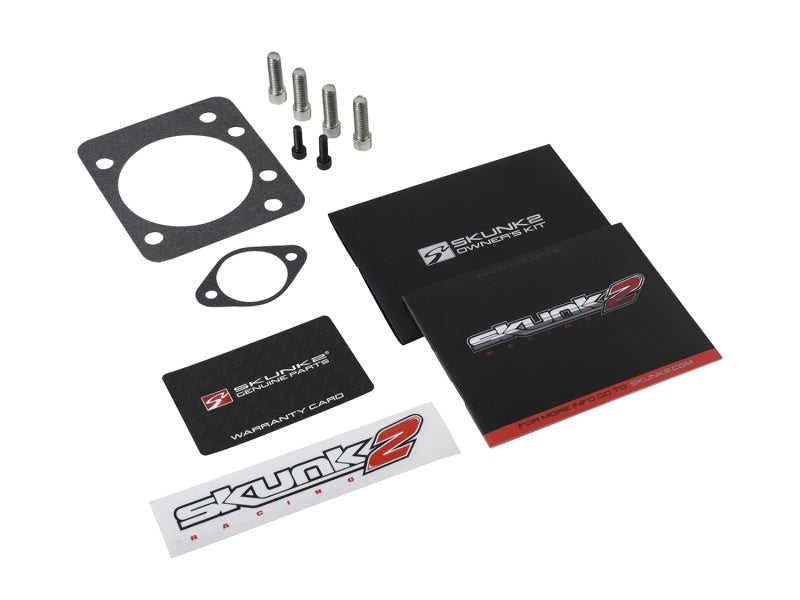 Skunk2 Racing Pro Series 70mm Billet Throttle Body for Honda/Acura D, B, F, H Series Engines – Black Finish