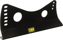 Load image into Gallery viewer, OMP Seat Brackets with Lateral Attachments – Steel, 3mm Thick, Black - Part Number OMPHC0-0733-B01