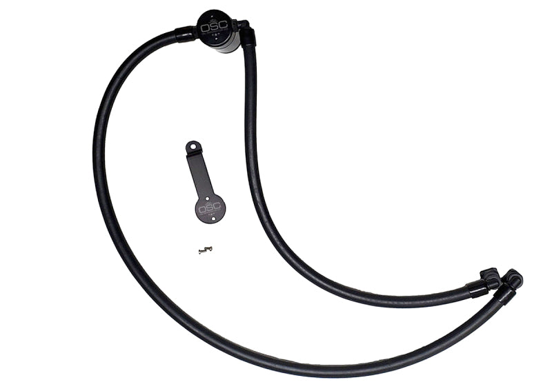 J&L JLT3070D-B 3.0 Oil Separator, Driver Side, Black Anodized for 2018-2026 Jeep Wrangler 2.0L