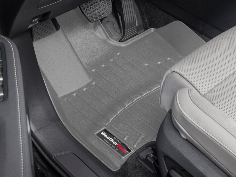 WeatherTech FloorLiner DigitalFit Front Floor Mats, Gray, Part Number 4618271