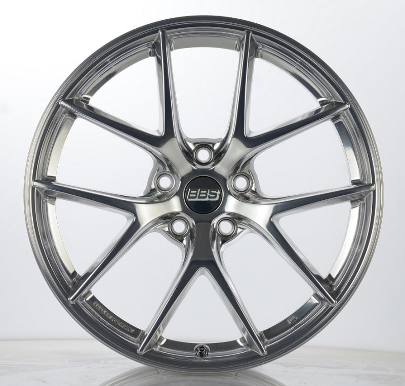 BBS CI-R 19x9 Inch 5x120 Bolt Pattern Ceramic Polished Wheel with Rim Protector * Part No. BBS CI2203CP