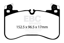 Load image into Gallery viewer, EBC ED92401 Extra Duty Front Brake Pads for Land Rover Defender 90