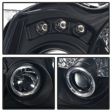 Load image into Gallery viewer, Spyder Jeep Grand Cherokee 2005-2007 Projector Headlights with LED Halo and Black Smoke Finish